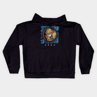 Zenitsu Demon Hunter Kids Hoodie